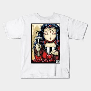 Queen of Hearts - Motivational Kids T-Shirt